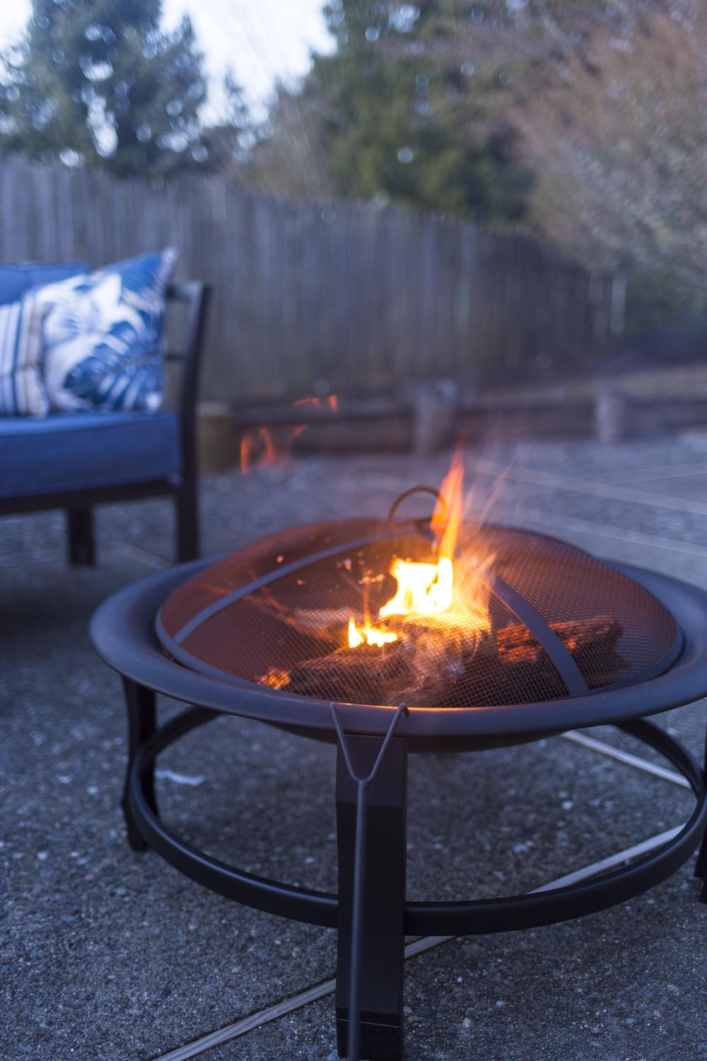 Fred Meyer Gas Fire Pit : Bond Gas Fire Pit with Water Fountain