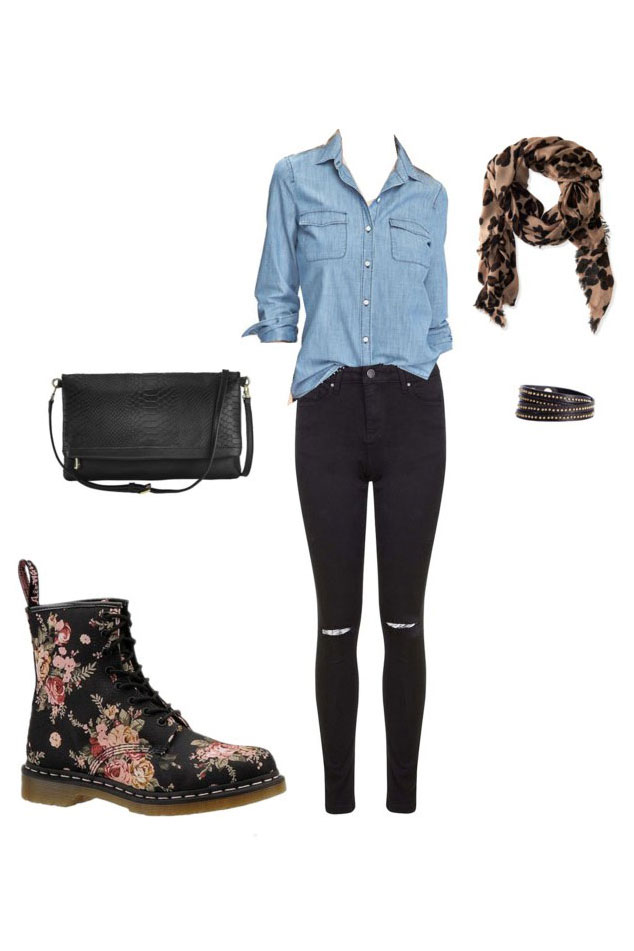 Combat Boots: Five Outfits for Fall